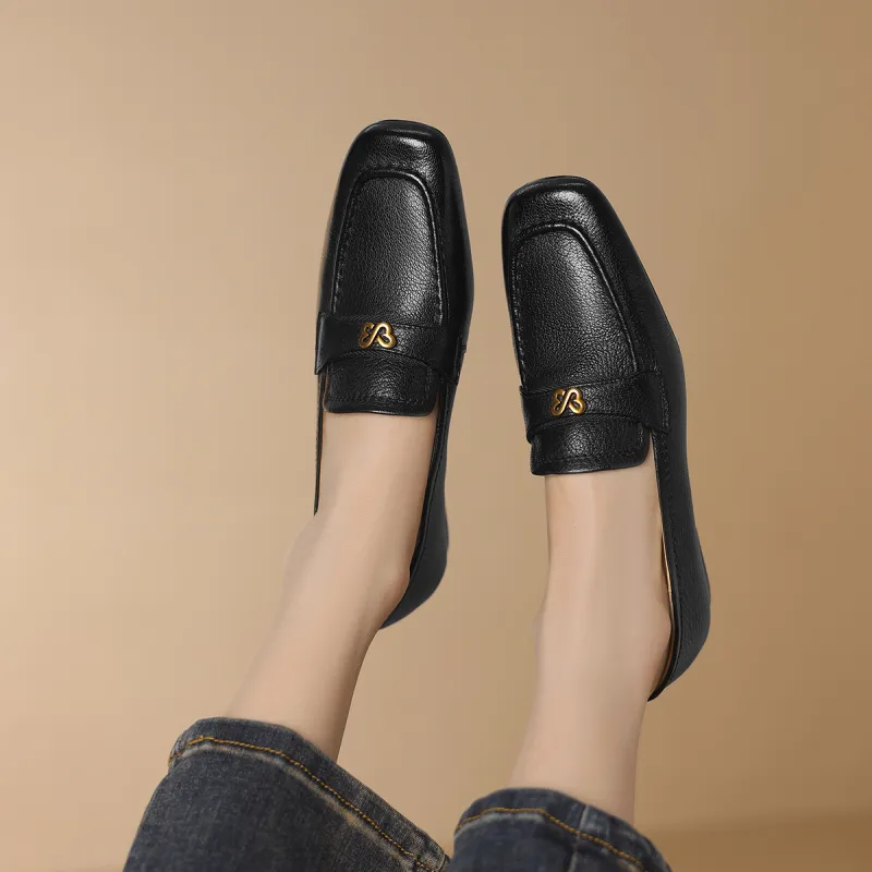 F·LOVES·f Loafers 2cm Women's Black-2