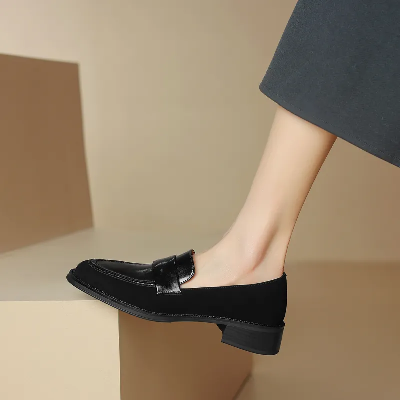 F·LOVES·f Loafers 3cm Women's Black-4