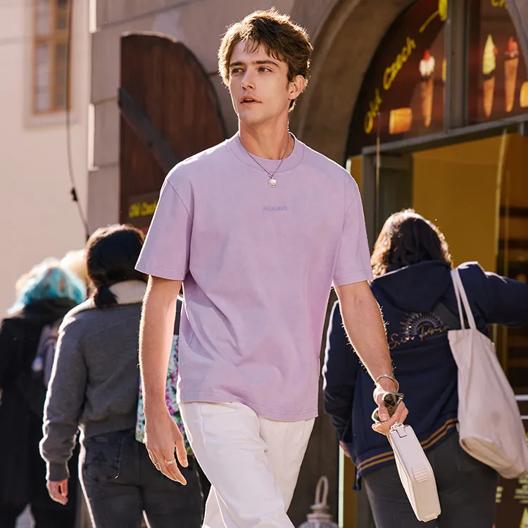Mr.Bu T Shirt Men's Gentian Violet-4