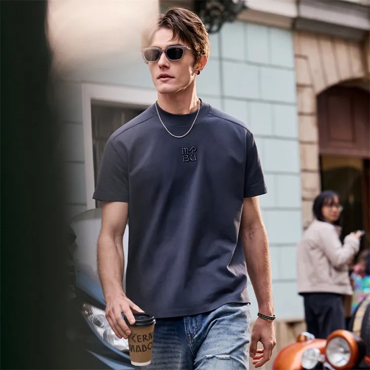 Mr.Bu T Shirts Men Ore Gray-2