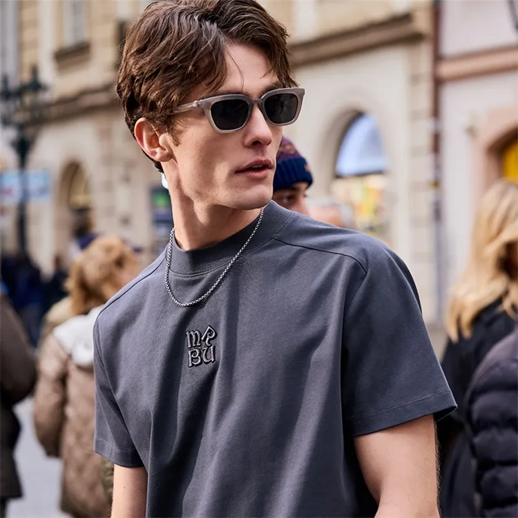 Mr.Bu T Shirts Men Ore Gray-5