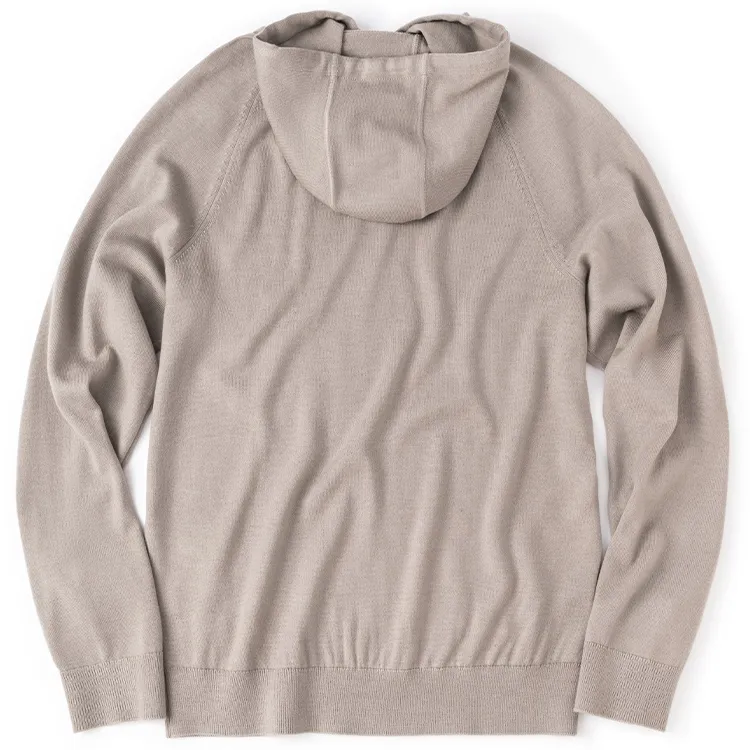 Mr.Bu Knitwear Men's Linen Brown-1