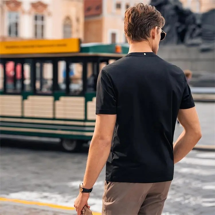 Mr.Bu T Shirt Men's Piano Black-5