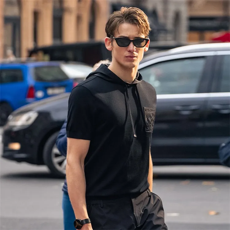 Mr.Bu T Shirt Men's Piano Black-3