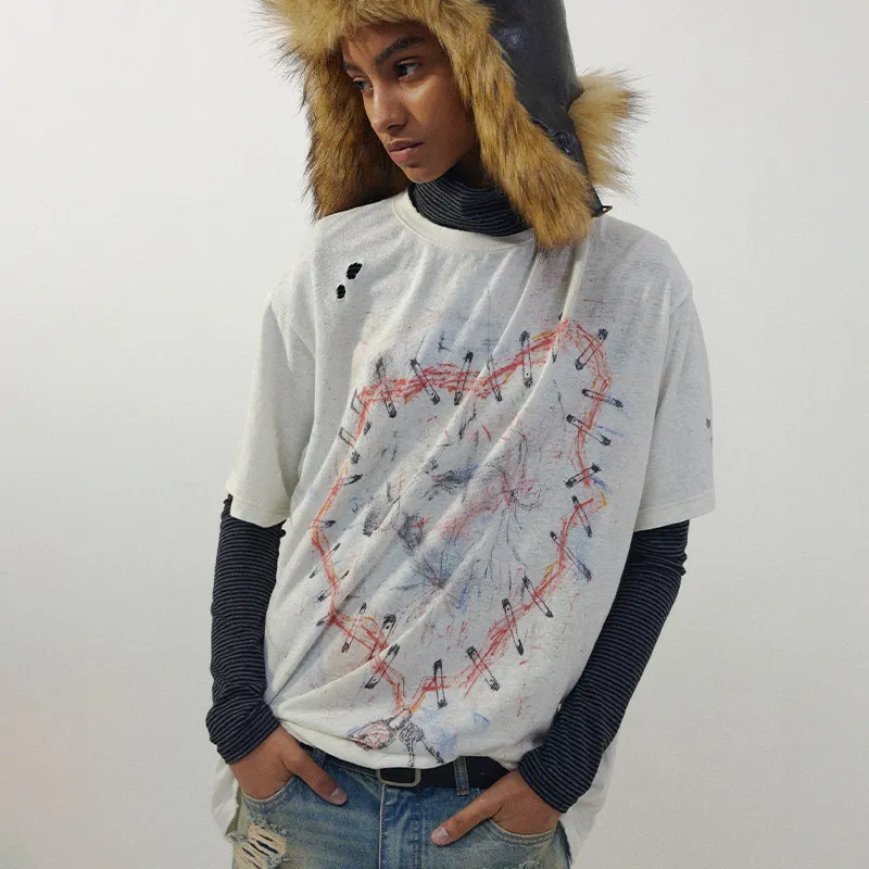 CONP T Shirts Unisex Ecru-4