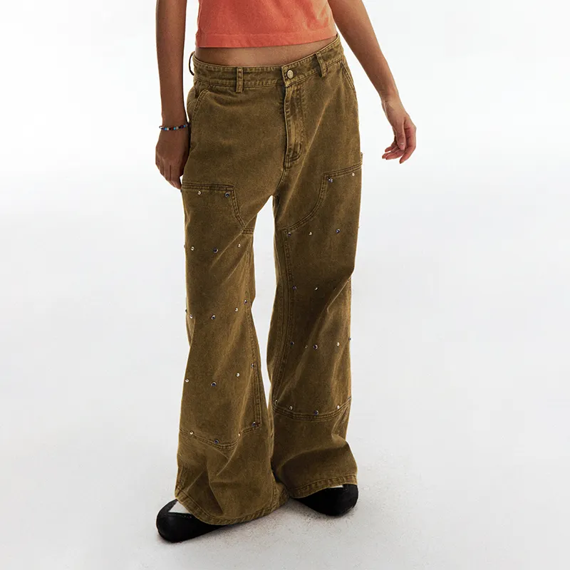 CONP Jeans Unisex Khaki-3