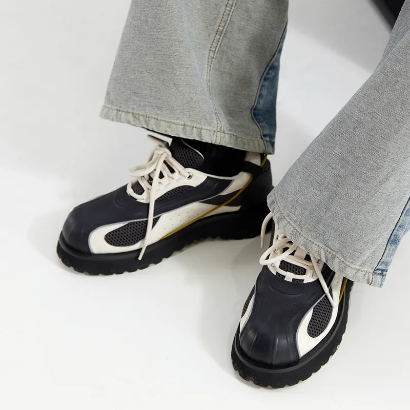 CONP Anti Slip And Wear Resistant Breathable Low Top Casual Shoes Unisex-5
