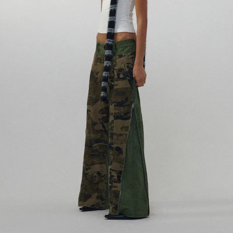 CONP Casual Pants Unisex Army Green-2