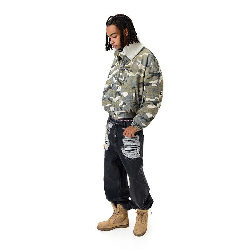 CONP AW24 Jackets Coats Unisex Camouflage-5