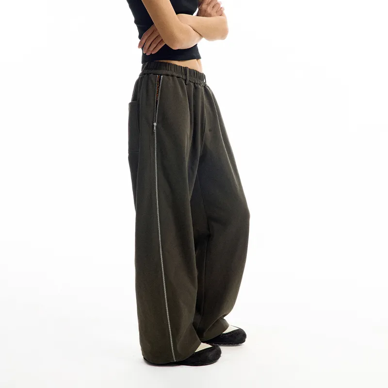 CONP Casual Pants Unisex Dark Umber-2