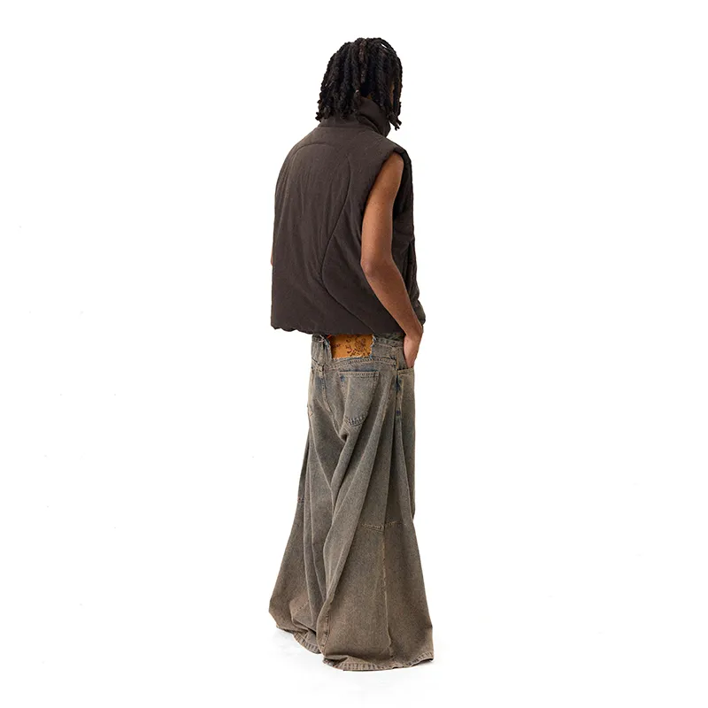 CONP Vests Unisex Brown Gray-5