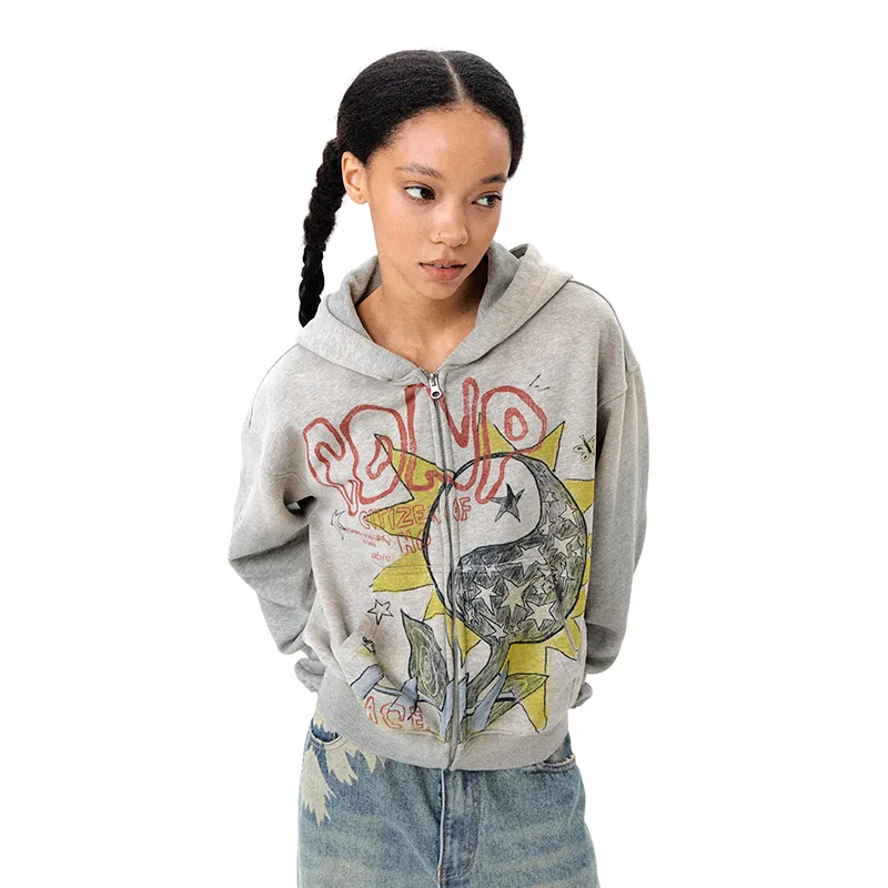 CONP AW24 Sweatshirt Unisex Heather Gray-3