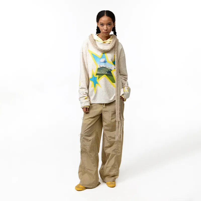 CONP Sweatshirt Unisex Color Gray-4