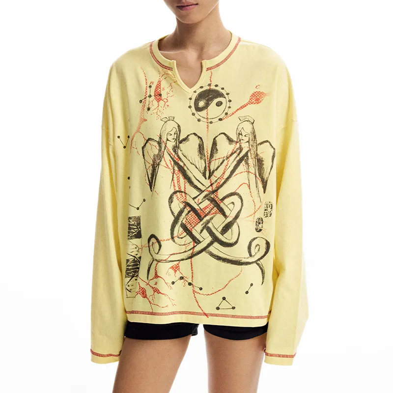 CONP T Shirts Unisex Yellow-2
