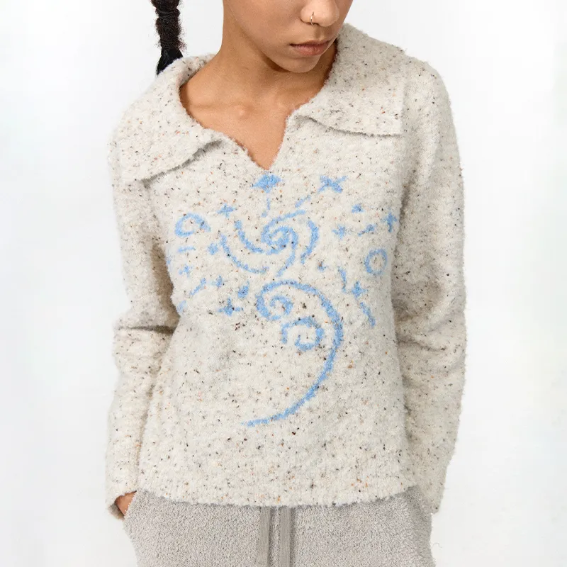 CONP Sweater Women's Colorful Specks-2
