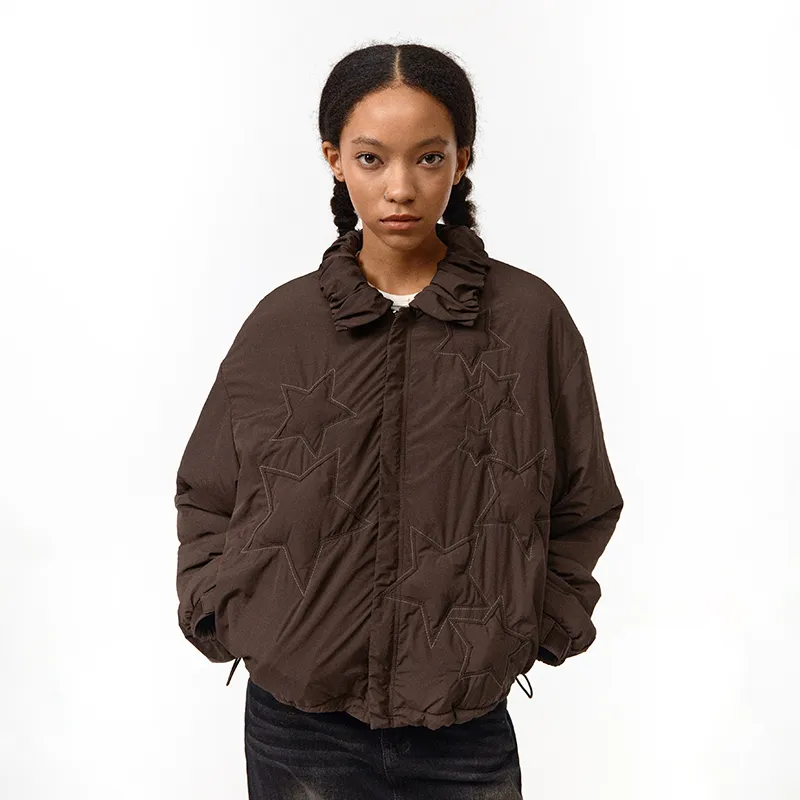 CONP AW24 Puffer Jacket Unisex Brown-2