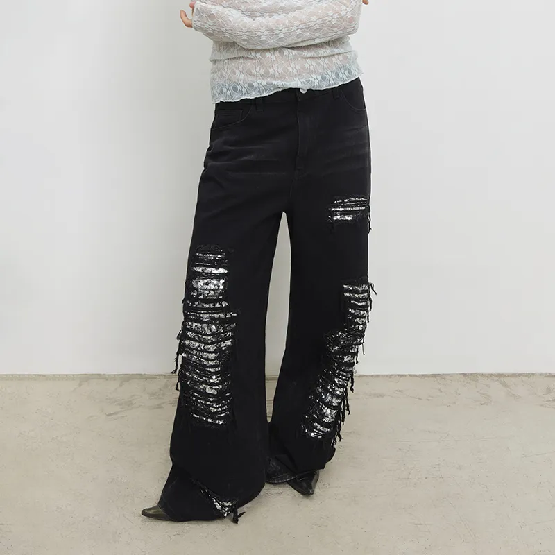 CONP Casual Pants Unisex Black-2