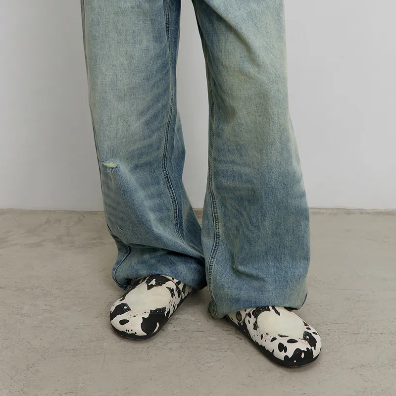 CONP Wrap toe Slippers Unisex Creamy White-3