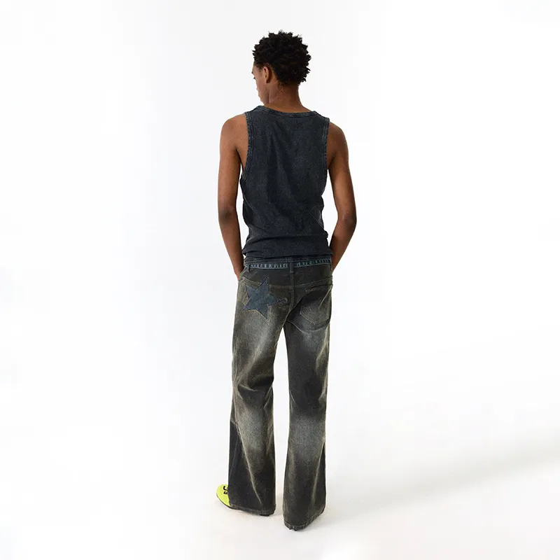 CONP Jeans Unisex Dusty Blue-4