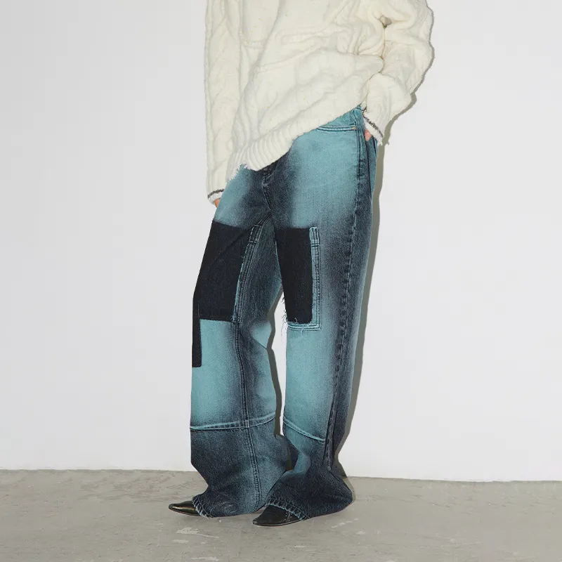 CONP Jeans Unisex Aqua Blue-3