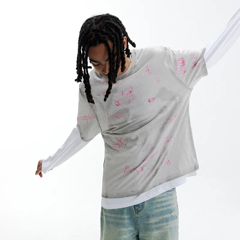 CONP T Shirts Unisex Gray-3