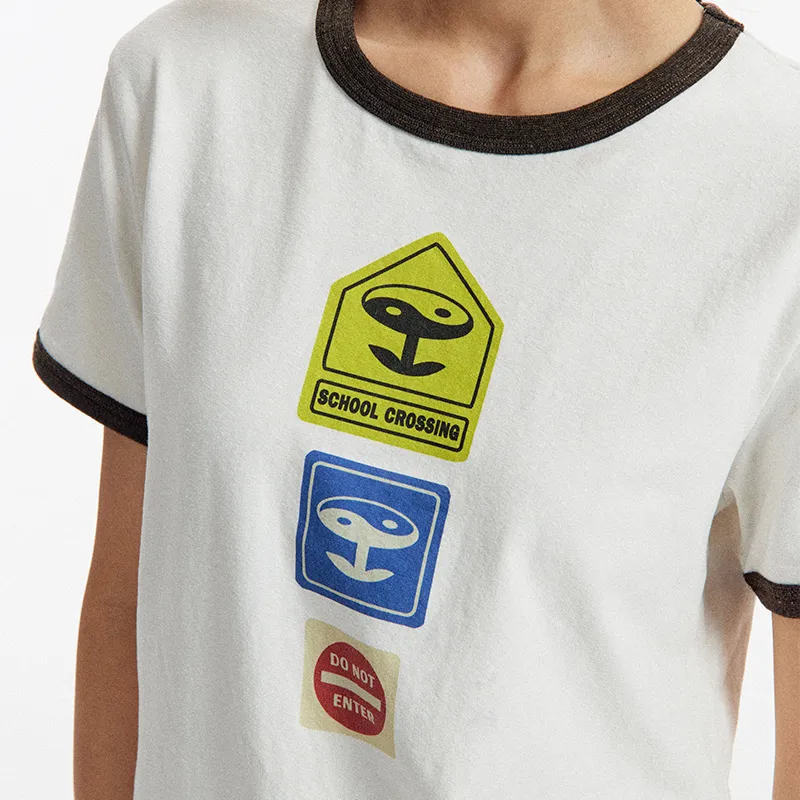 CONP T Shirt Unisex Velvet White-2