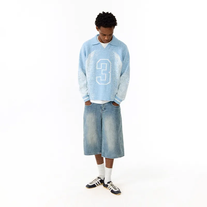 CONP AW24 Knitwear Unisex Lake Blue-2