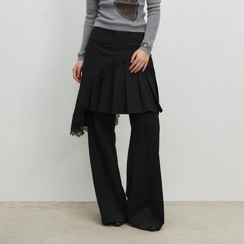 CONP Casual Pants Unisex Black-2