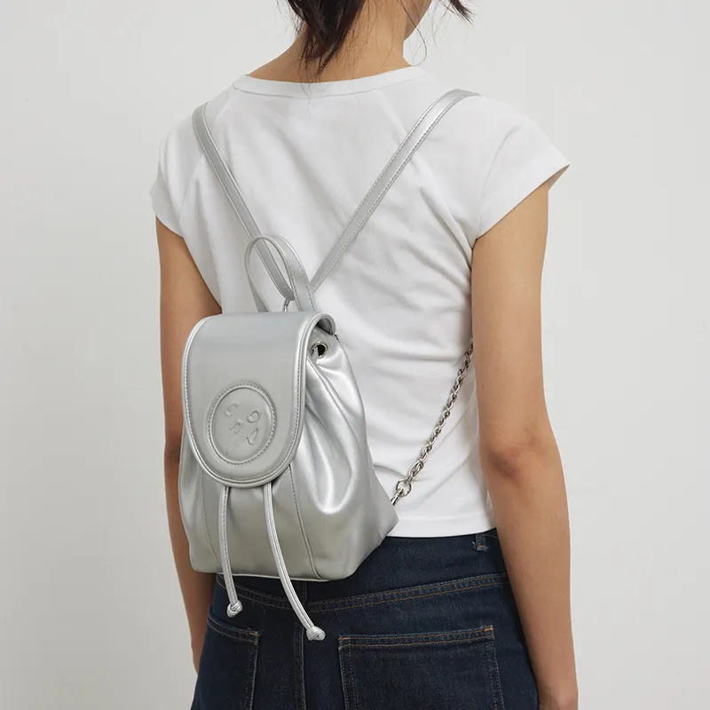 CONP Backpacks Matte Silver-2