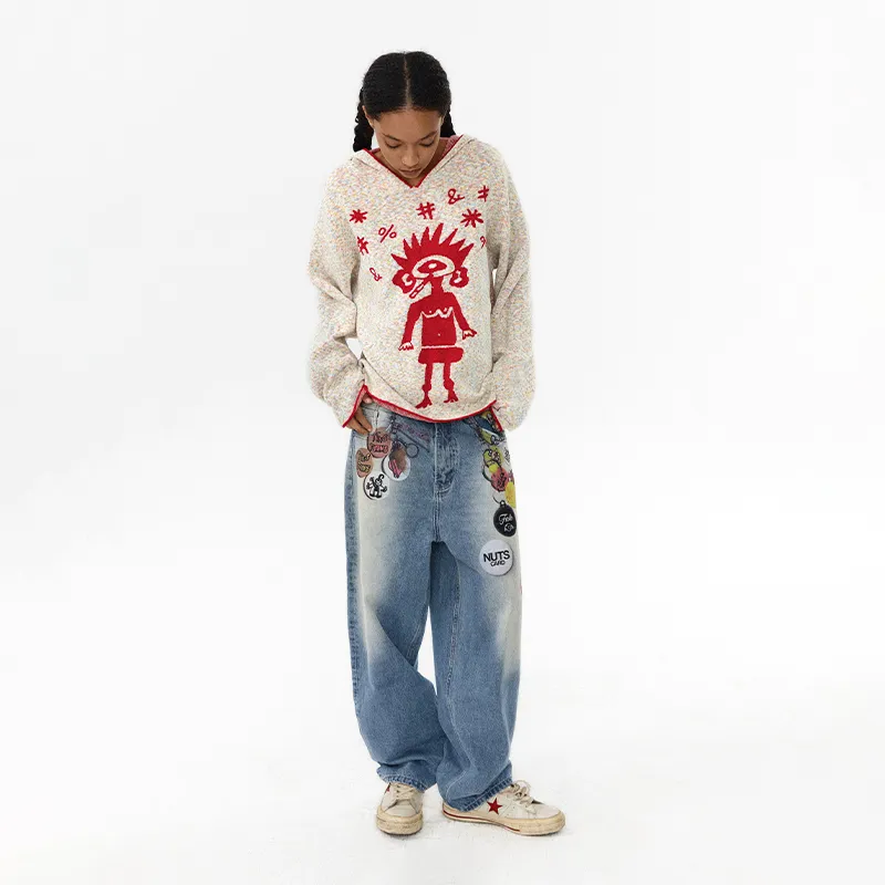 CONP Knitwear Unisex Red-5