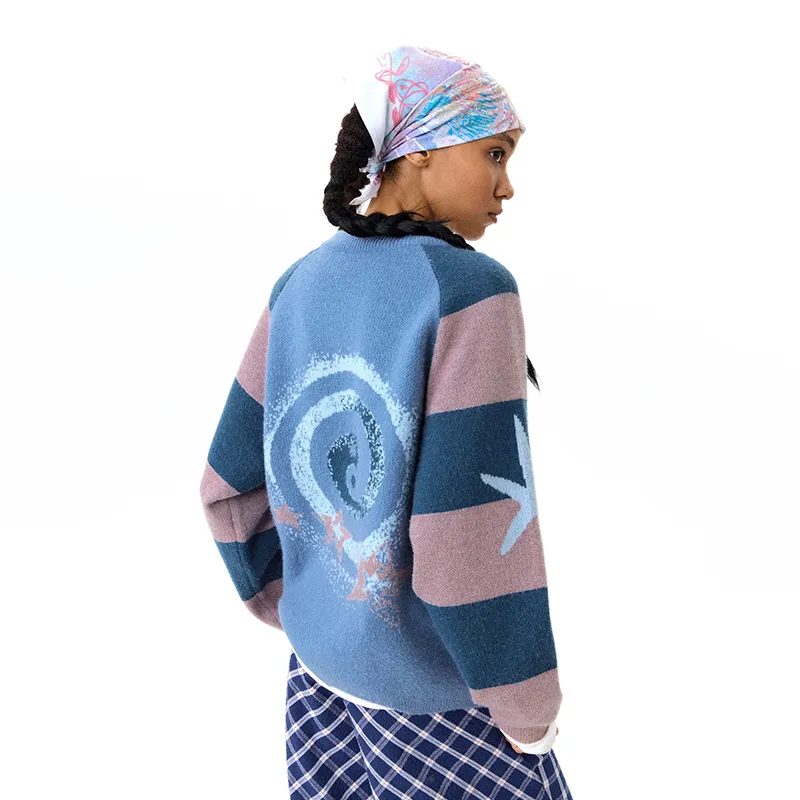 CONP Sweaters Unisex Pink/Blue-4
