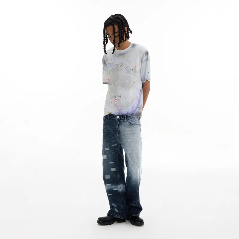 CONP Jeans Unisex Blue-4
