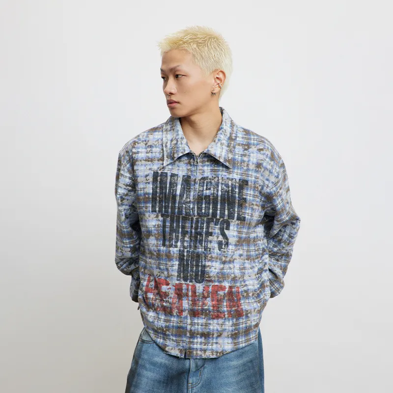 CONP Jackets Coats Unisex Distressed Cerulean-3