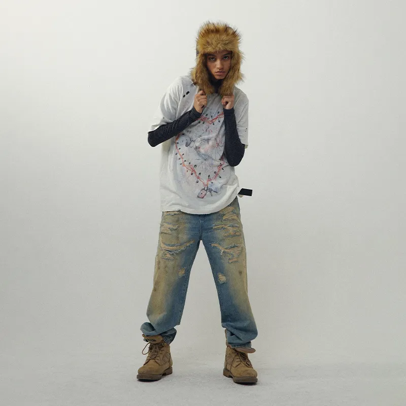 CONP T Shirts Unisex Ecru-3
