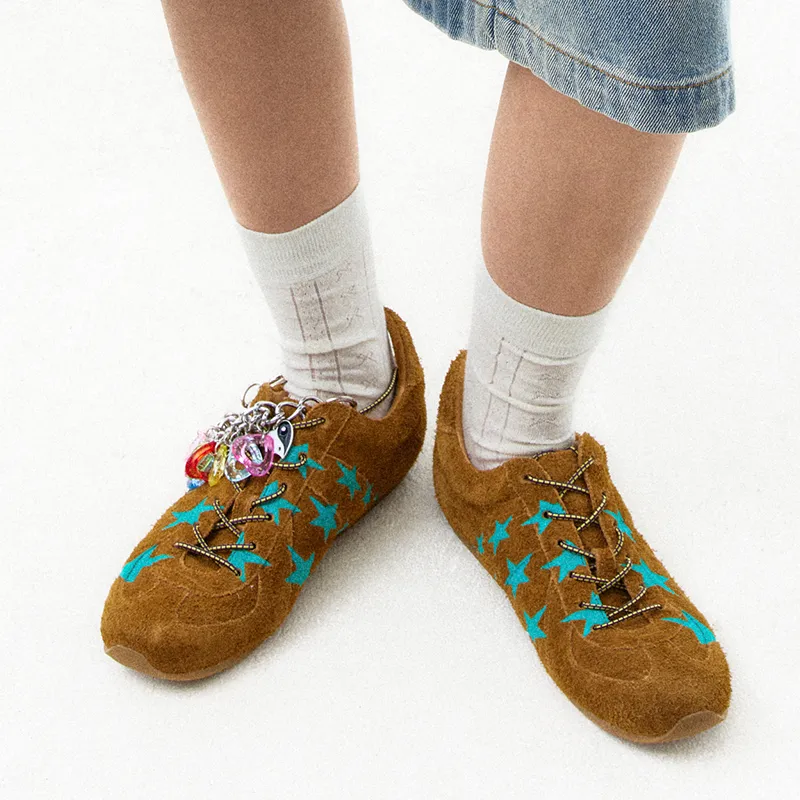 CONP Low Top Casual Shoes Unisex Brown-6