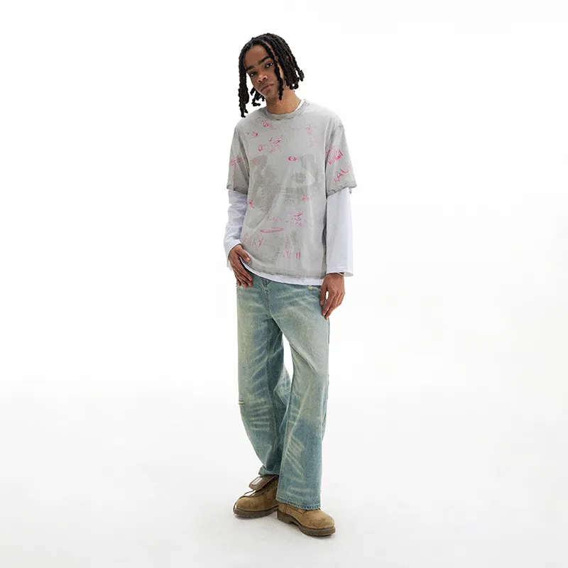 CONP T Shirts Unisex Gray-4