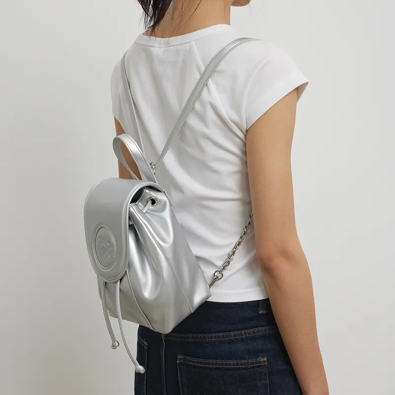 CONP Backpacks Matte Silver-5