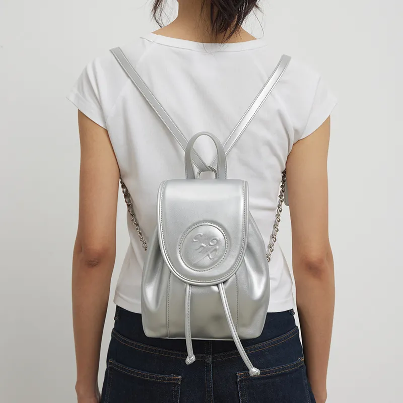 CONP Backpacks Matte Silver-3