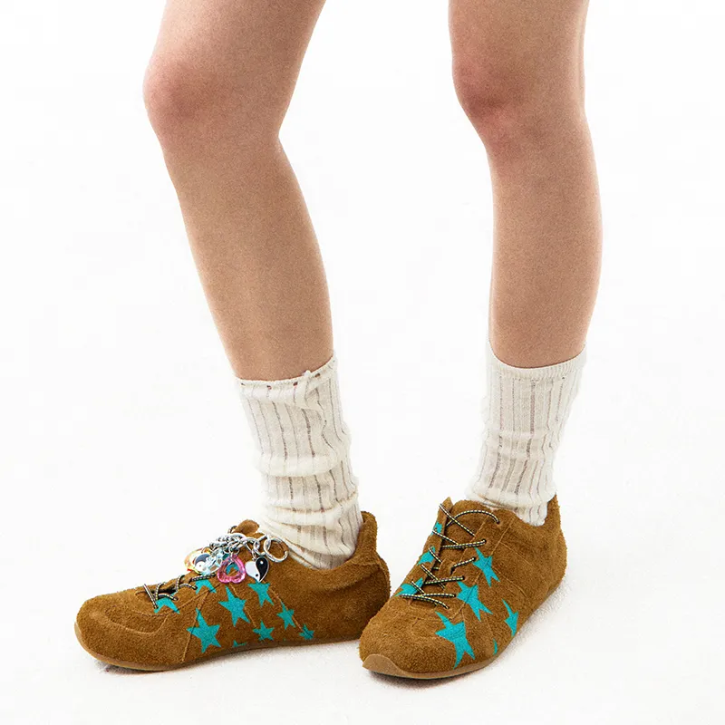 CONP Low Top Casual Shoes Unisex Brown-7