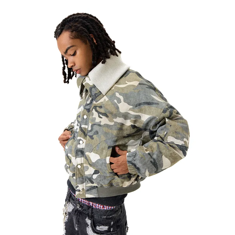 CONP AW24 Jackets Coats Unisex Camouflage-2