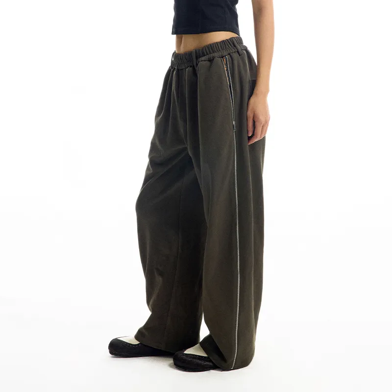 CONP Casual Pants Unisex Dark Umber-3