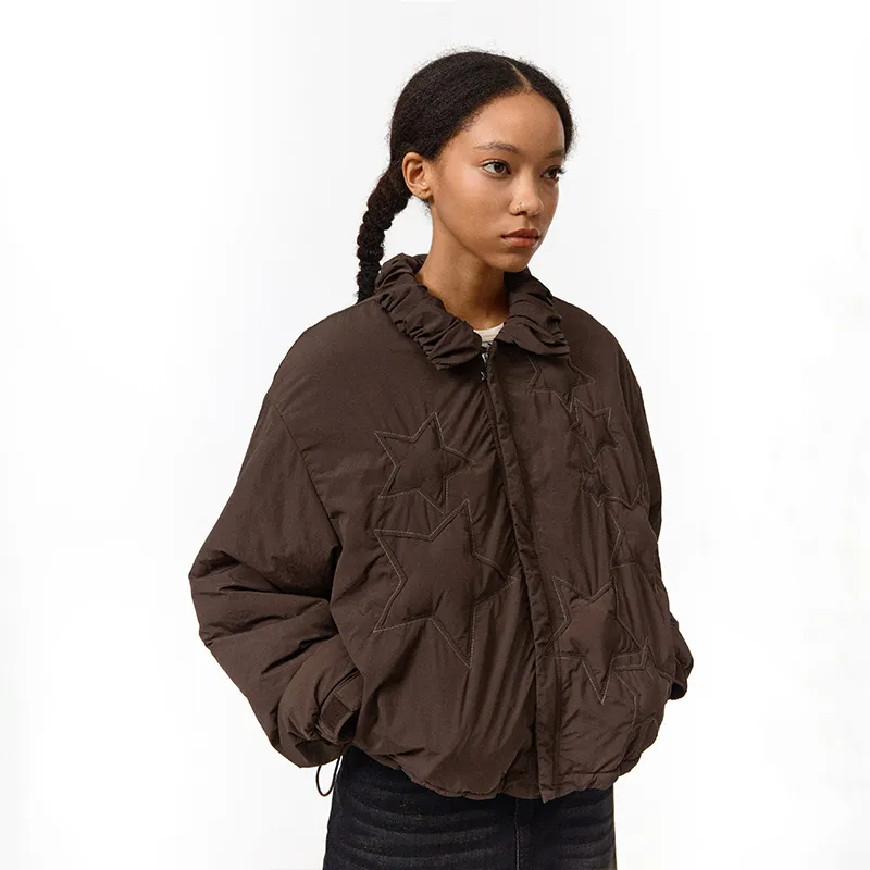 CONP AW24 Puffer Jacket Unisex Brown-3