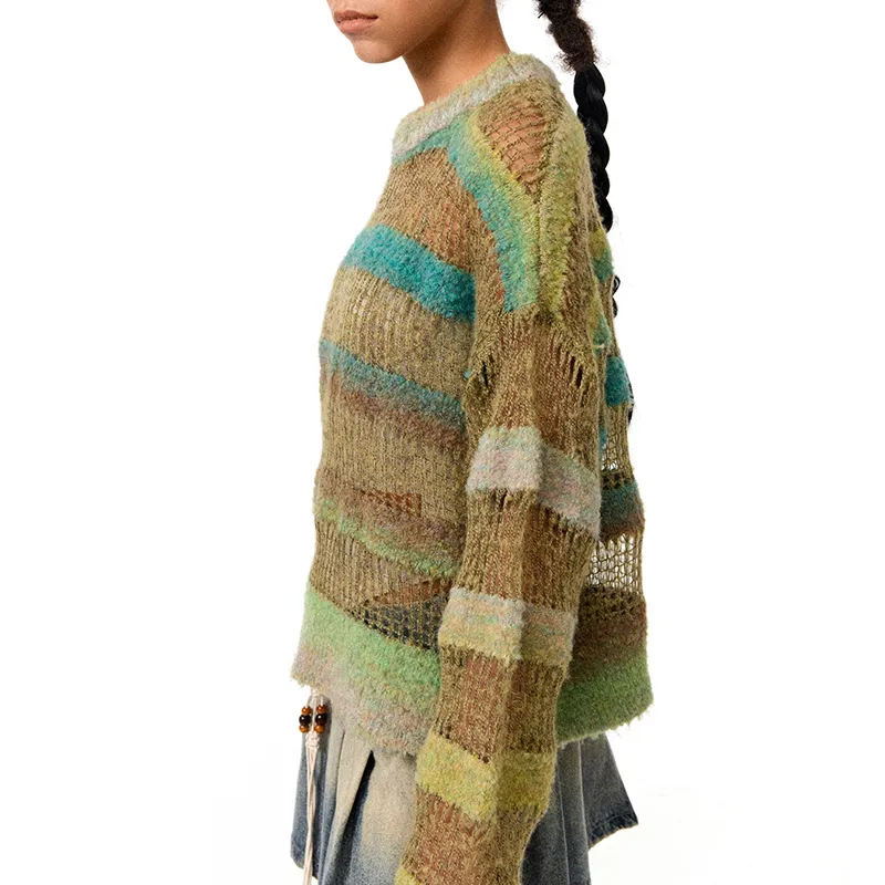 CONP Knitwear Women's Coral Green-2