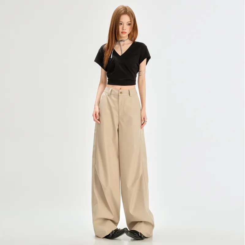 ZAZN Casual Pants Women's Black-14