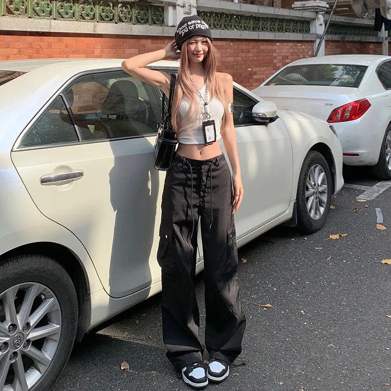 ZAZN Casual Pants Women's Black-9