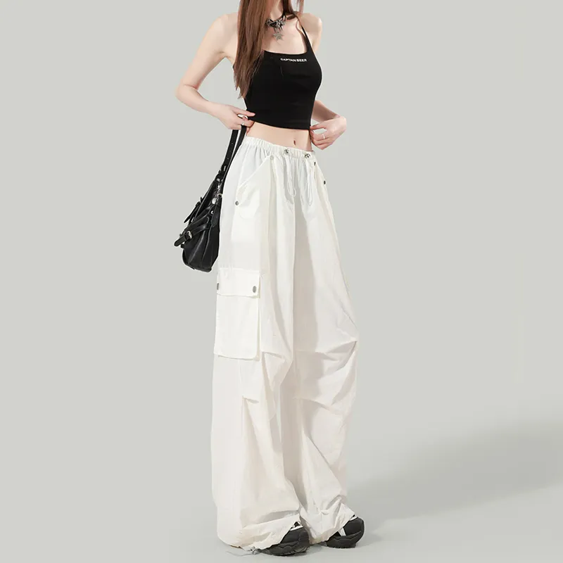 ZAZN Casual Pants Women's White-3