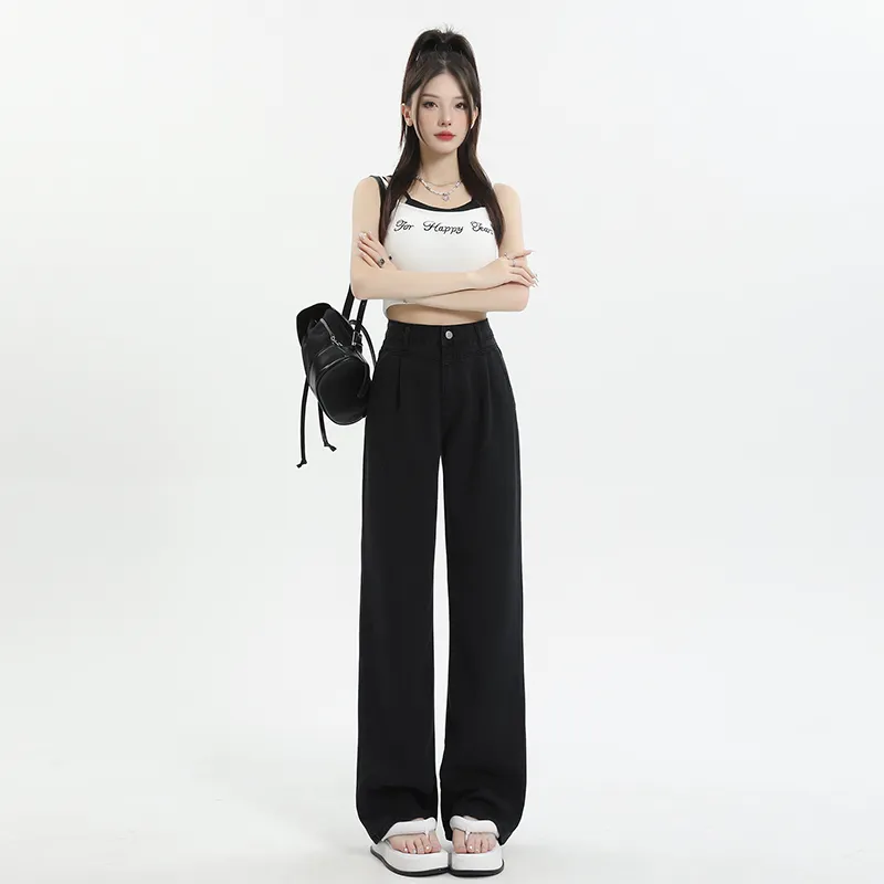 ZAZN Jeans Women's Washed Color-16