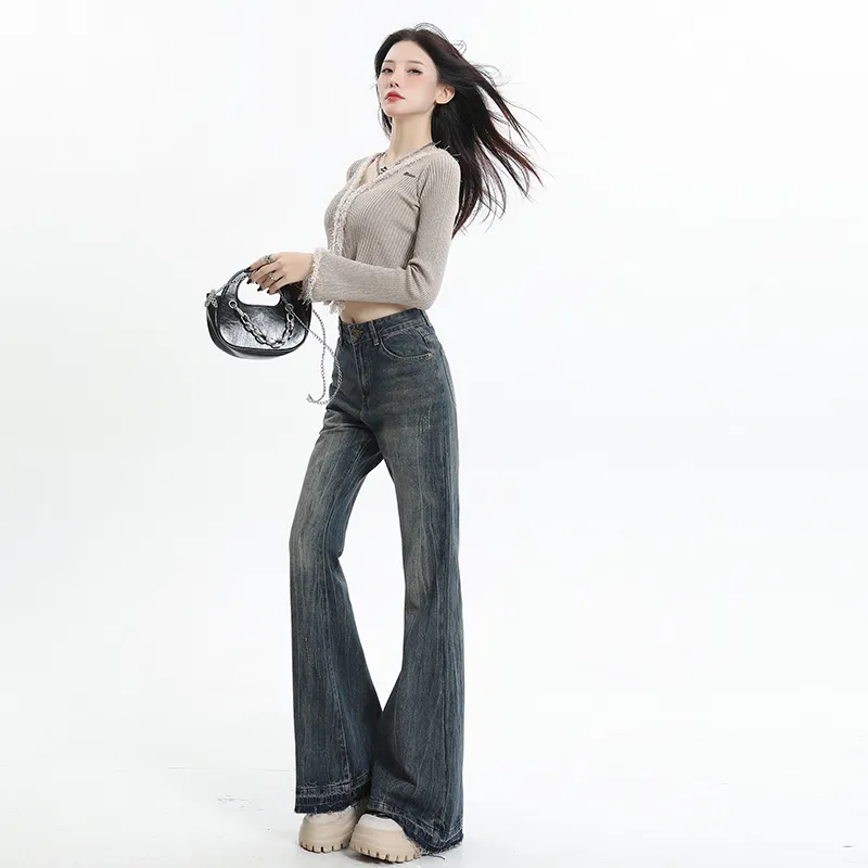 ZAZN Jeans Women's Vintage Blue-15