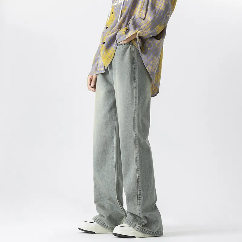 ZAZN Jeans Unisex Yellow Mud-3