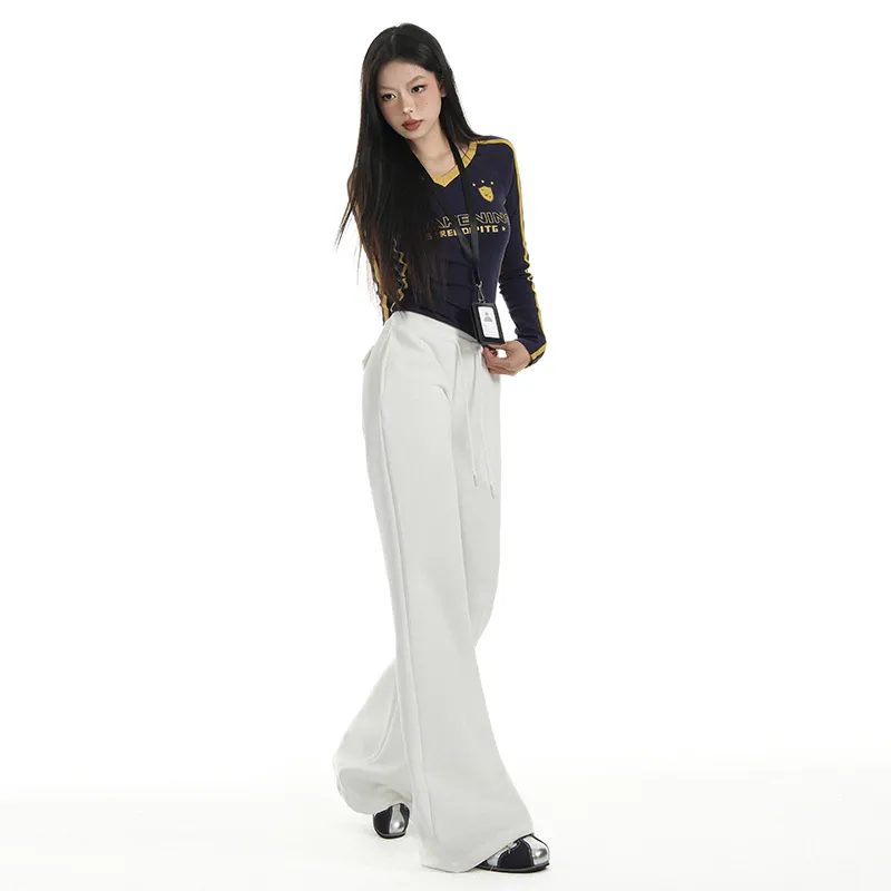 ZAZN Casual Pants Women's White-12